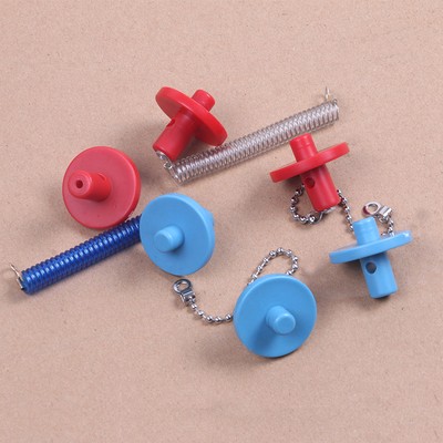 汽车检具标准件配件红色蓝色 8mm 10mm 带链子塑料基准保护盖