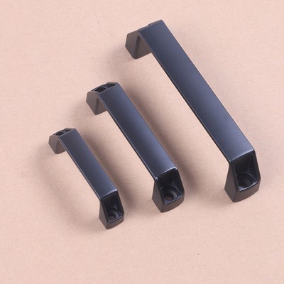 汽车检具专用标准件加厚90 120 180黑色铝合金机械工装拉手把手