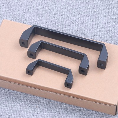 汽车检具专用标准件加厚90 120 180黑色铝合金机械工装拉手把手