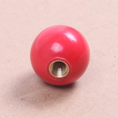 汽车检具专用标准件配件M4M5M6M8M10红色球型圆形把手胶木球手柄