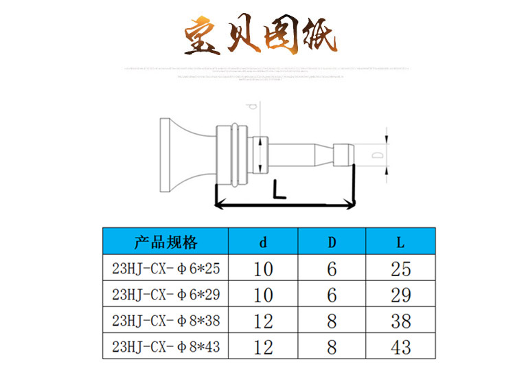 现货供应汽车检具标准配件6mm