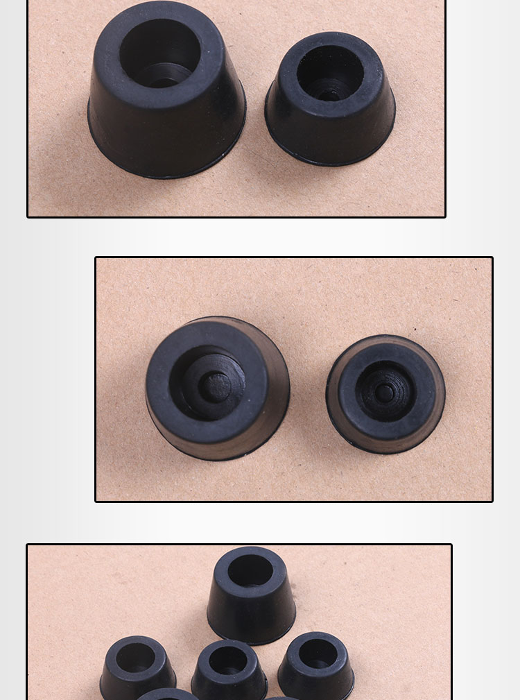 现货供应汽车检具专用标准件配件M4M5M6底板橡胶支撑机脚底脚垫脚